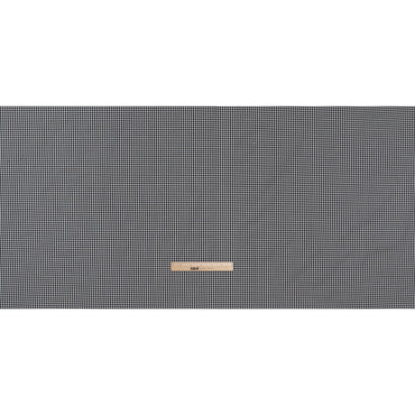 Cotton Shirting - Black and White Checks - Deadstock
