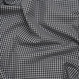 Cotton Shirting - Black and White Checks - Deadstock