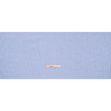 Cotton Gingham Shirting - Sky Blue and White Checks - Designer Deadstock