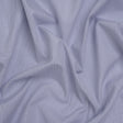 Cotton Shirting - Blue and White Tiny Windowpane Checks - Designer Deadstock