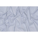 Cotton Twill Shirting - Blue, Gray and White Stripes - Deadstock