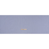 Cotton Poplin Shirting - Blue and White Candy Stripes - Designer Deadstock