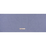 Cotton Shirting - Cobalt, Midnight Navy and White Tattersall Check - Designer Deadstock