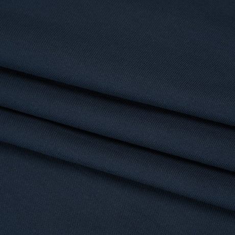 Cotton Twill Shirting - Dark Blue - Deadstock