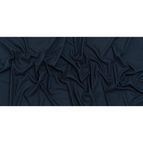 Cotton Twill Shirting - Dark Blue - Deadstock