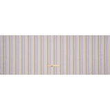 Cotton Twill Shirting - Rainbow Barcode Stripes - Deadstock