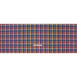 Cotton Twill Shirting - Red, Blue and Butter Yellow Plaid - Deadstock