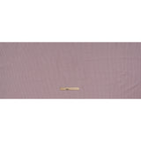 Cotton Oxford Shirting - Dark Red and White Stripes - Designer Deadstock