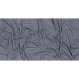 Cotton Gingham Shirting - Navy and White Tiny Checks - Deadstock