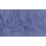 Cotton Gingham Shirting - Cobalt Blue and White Tiny Checks - Deadstock