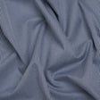 Cotton Shirting - Midnight Blue and White Tiny Checks - Deadstock