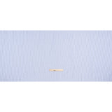 Cotton Oxford Shirting - Strong Blue and White Candy Stripes - Deadstock