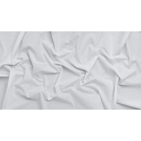 Cotton Woven Fusible Interlining - White - Deadstock