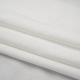 Textured Cotton Woven Shirting - Ivory - Deadstock
