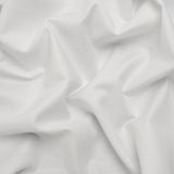 Textured Cotton Woven Shirting - Ivory - Deadstock