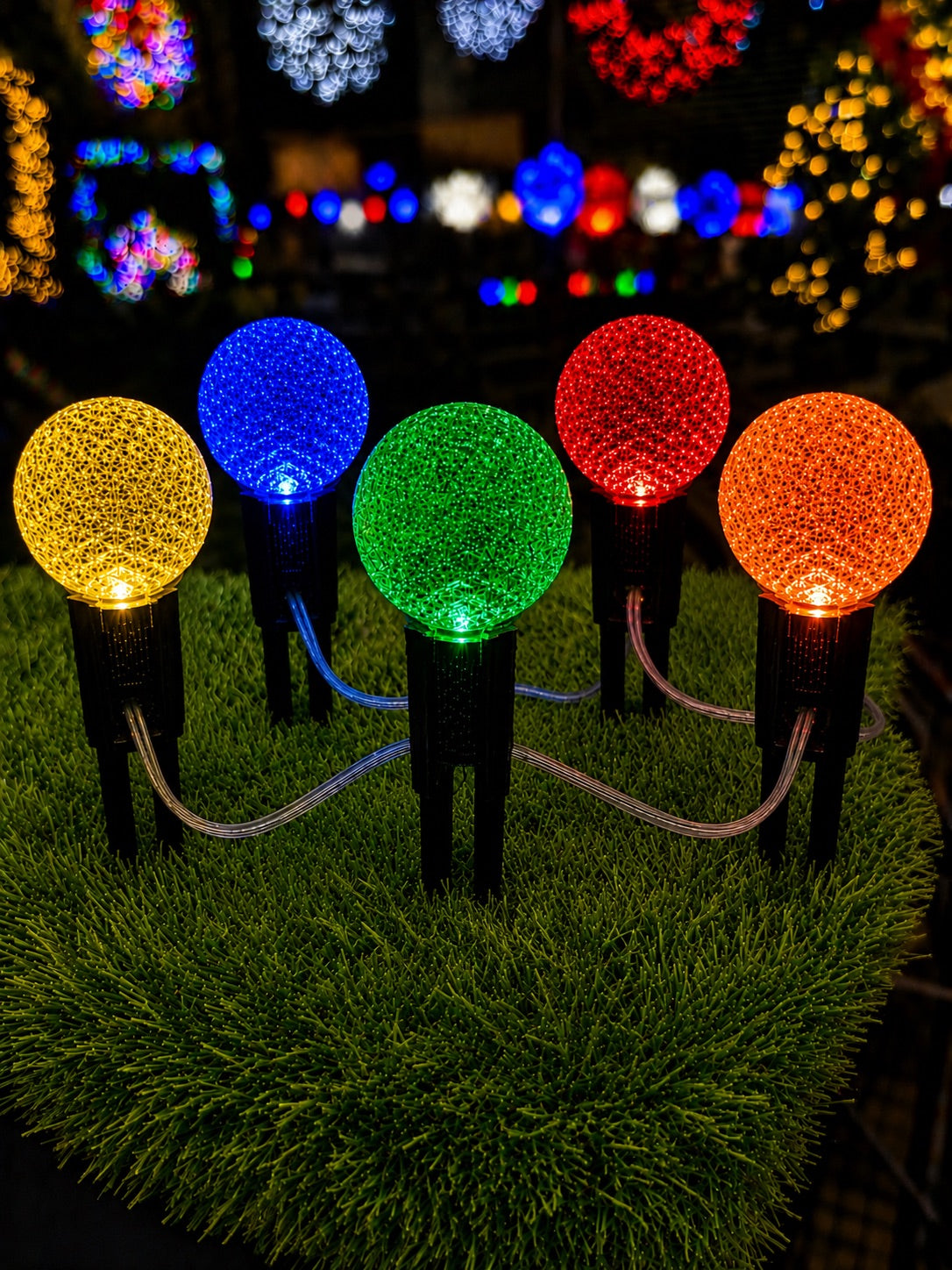 G50 Wonderful LED SMD Bulb (25 bulbs/bag) - Faceted, Multi