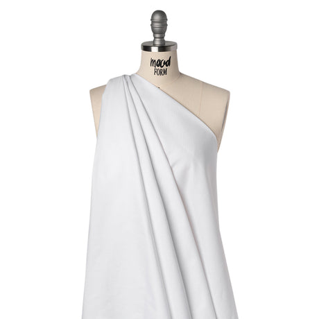 Cotton Shirting - White - Deadstock