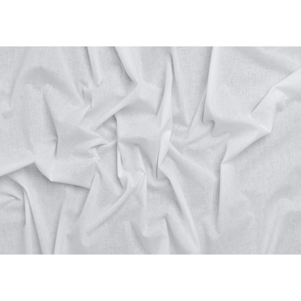 Soft Woven Fusible Interlining - White - Deadstock