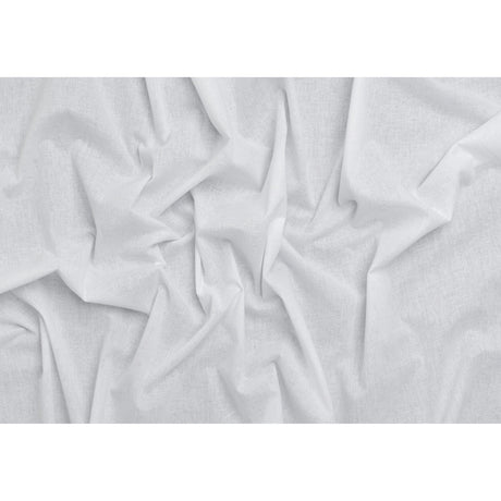 Soft Woven Fusible Interlining - White - Deadstock