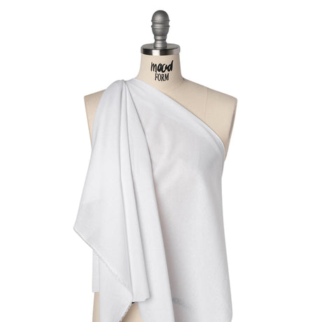 Soft Woven Fusible Interlining - White - Deadstock