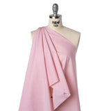 Cotton Gingham Shirting - Light Pink and White Tiny Checks - Deadstock