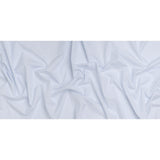 Cotton Shirting - Sky Blue and White Pinstripes - Designer Deadstock