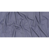 Cotton Gingham Shirting - Navy and White Tiny Checks - Designer Deadstock