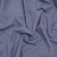 Cotton Gingham Shirting - Navy and White Tiny Checks - Designer Deadstock