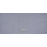 Cotton Oxford Shirting - Dark Blue and White Stripes - Designer Deadstock
