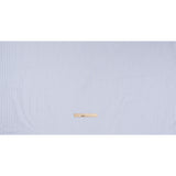 Cotton Oxford Shirting - Sky, Bright Blue and White Candy Stripes - Deadstock