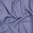 Cotton Shirting - Blue and White Narrow Stripes - Deadstock