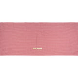 Cotton Oxford Shirting - Red and White Gingham Checks - Deadstock