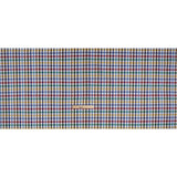 Cotton Twill Shirting - Blue, Red and Green Plaid - Deadstock