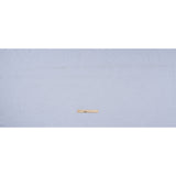 Cotton Twill Shirting - Sky, Medium Blue and White Checked Plaid - Deadstock