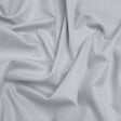 Cotton Herringbone Twill Shirting - Gray Tonal Stripe - Deadstock