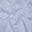 Cotton Twill Shirting - Cobalt Blue and White Mini Windowpane Check - Deadstock