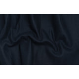 Undercollar Wool Felt with Pad Stitched Canvas Backing Made in Italy - Navy Blue and Oatmeal - Deadstock