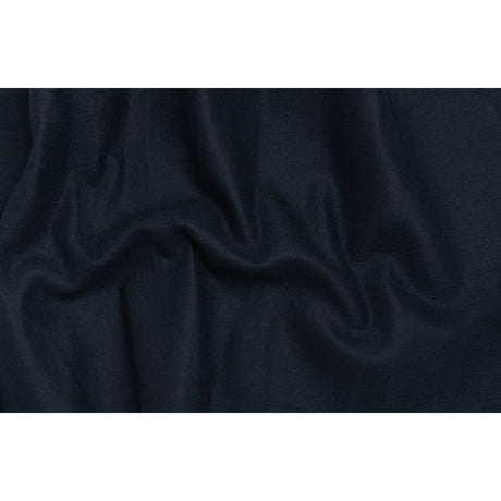 Undercollar Wool Felt with Pad Stitched Canvas Backing Made in Italy - Navy Blue and Oatmeal - Deadstock