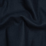 Undercollar Wool Felt with Pad Stitched Canvas Backing Made in Italy - Navy Blue and Oatmeal - Deadstock
