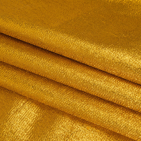 Woven Lame - Metallic Yellow Gold