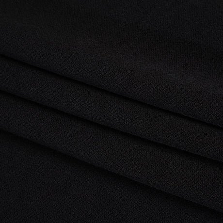 Polyester Crepe Back Satin - Black