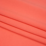 Satin Faced Polyester Crepe by Trina Turk - Coral Lily - Designer Deadstock