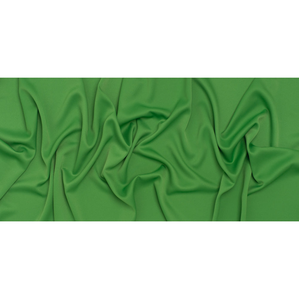 Satin Faced Polyester Crepe by Trina Turk - Mojito Green - Designer Deadstock