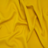 Satin Faced Polyester Crepe by Trina Turk - Crazy Daisy Yellow - Designer Deadstock