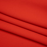 Satin Faced Polyester Crepe by Trina Turk - Radcliffe Red - Designer Deadstock