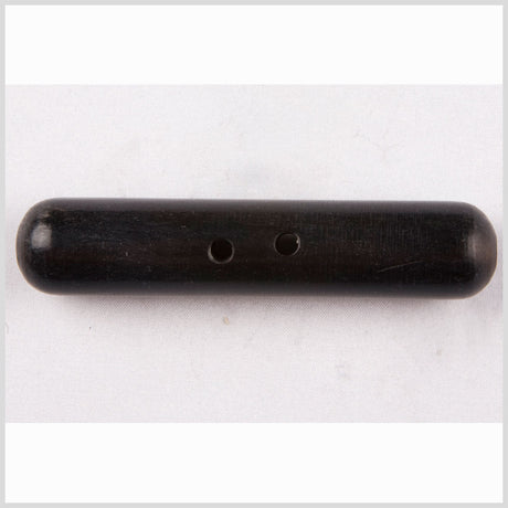 Black Rod-Shaped Horn 2 Hole Toggle - 142L/90mm