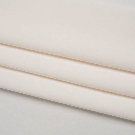 Soft Double Face Polyester Twill - Ivory - Viola Collection