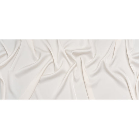 Soft Double Face Polyester Twill - Ivory - Viola Collection