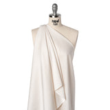 Soft Double Face Polyester Twill - Ivory - Viola Collection