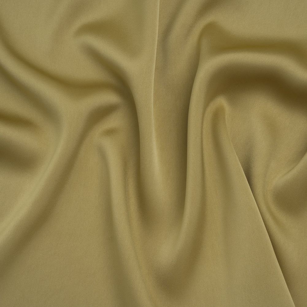 Soft Double Face Polyester Twill - Light Olive Green - Viola Collection